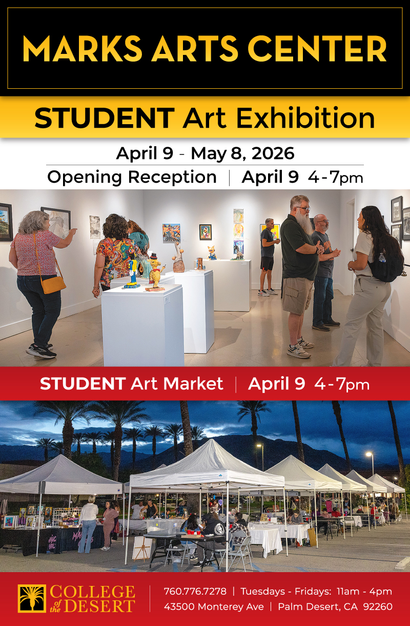 Marks Arts Center Student Art Exhibition | April 9 - May 8, 2026