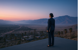 Leader looking off into the horizon
