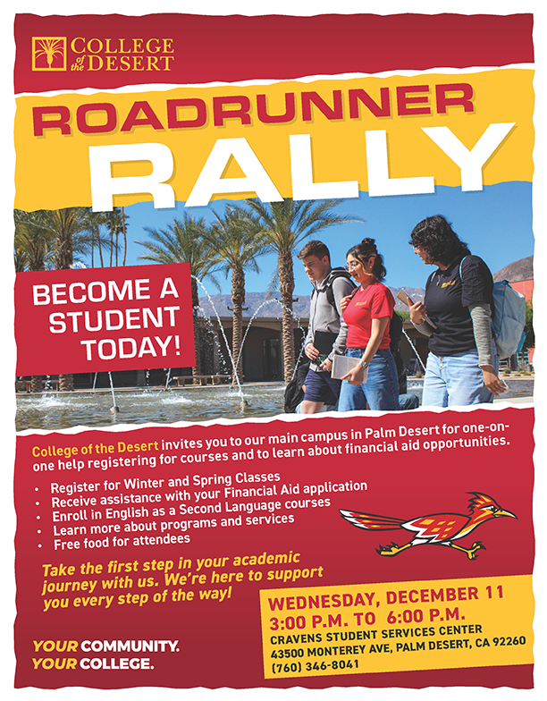 Roadrunner Rally. December 11th, 2024 from 3pm to 6pm