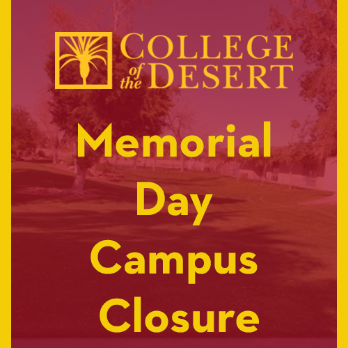 Memorial Day - Campus Closure