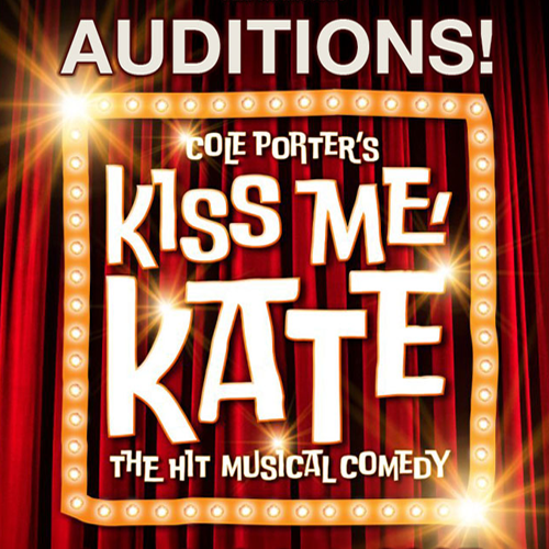 Auditions fo Cole Porter's Kiss Me, Kate. The hit musical comedy.