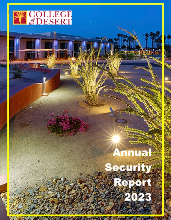 Cover of the 2023 Annual Security Report